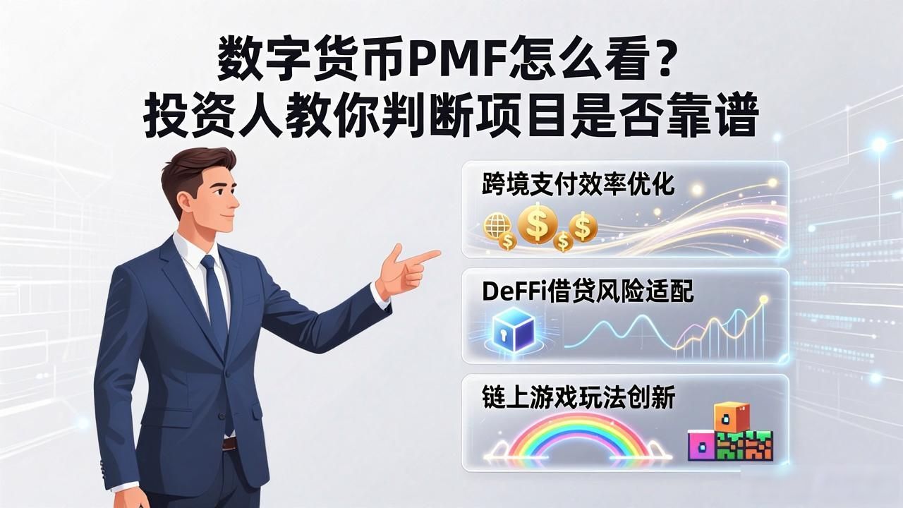 数字货币PMF怎么看？投资人教你判断项目是否靠谱