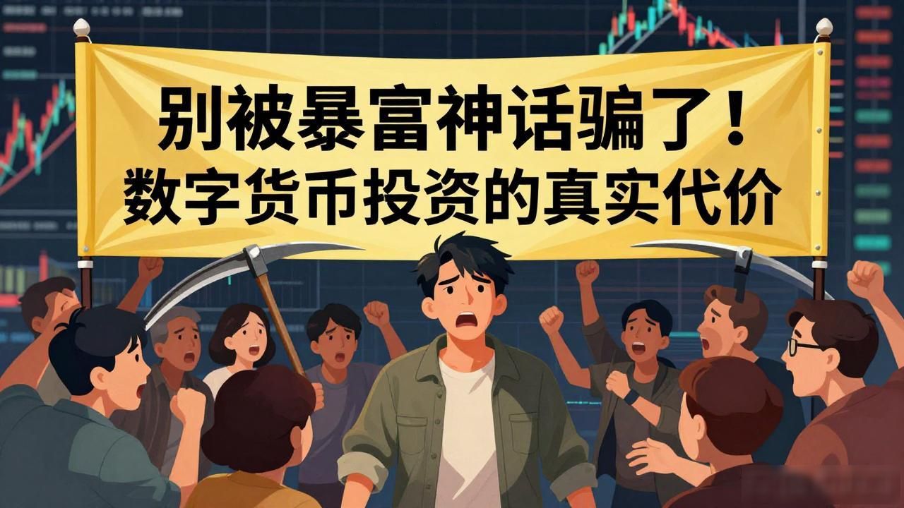 别被暴富神话骗了！数字货币投资的真实代价