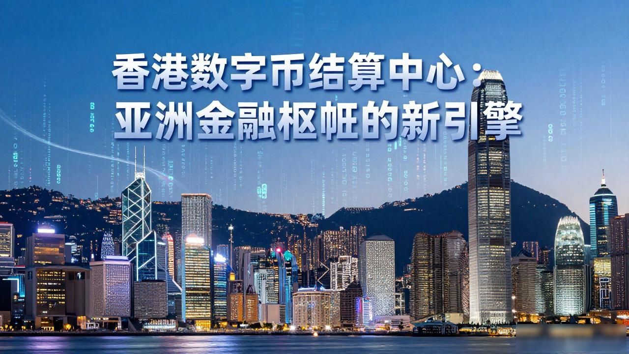 香港数字货币结算中心：亚洲金融枢纽的新引擎