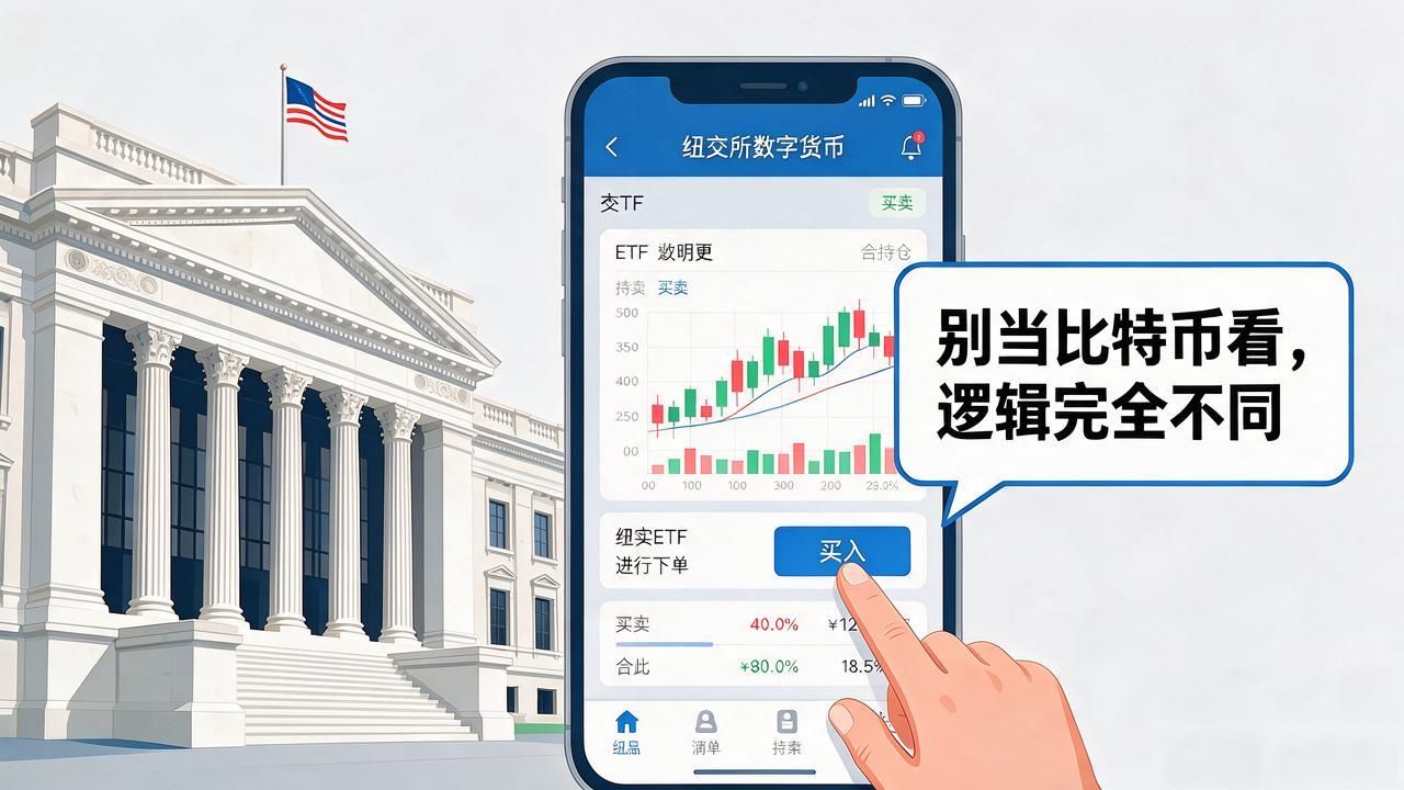 纽交所数字货币上线，别当比特币看，逻辑完全不同