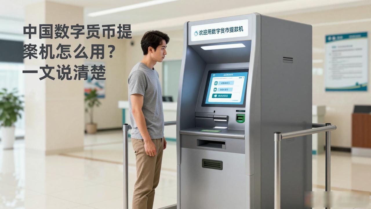 中国数字货币提款机怎么用？一文说清楚