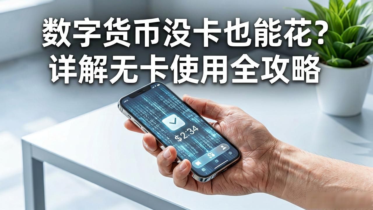 数字货币没卡也能花？详解无卡使用全攻略