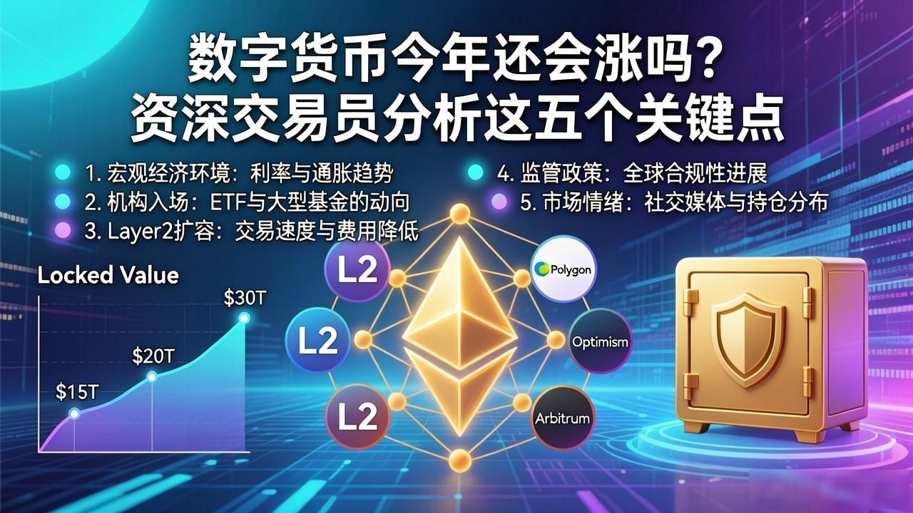 数字货币今年还会涨吗？资深交易员分析这五个关键点