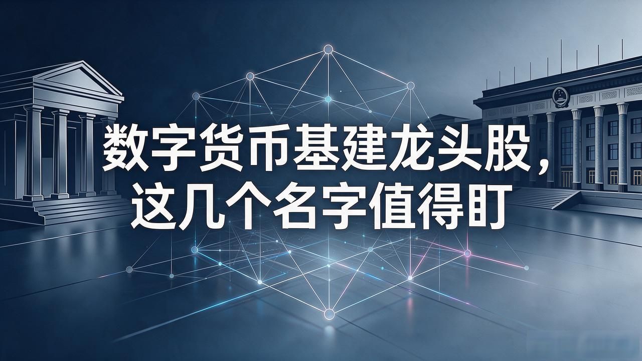 数字货币基建龙头股，这几个名字值得盯