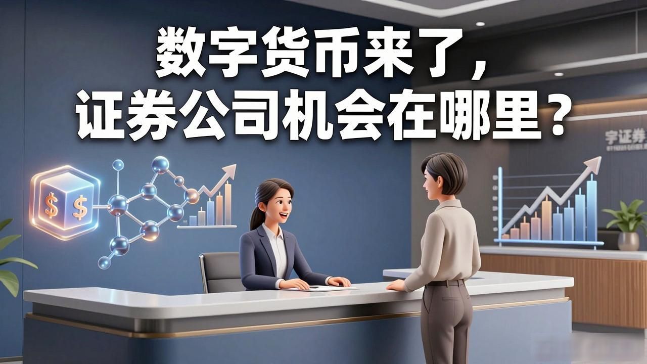 数字货币来了，证券公司机会在哪里？
