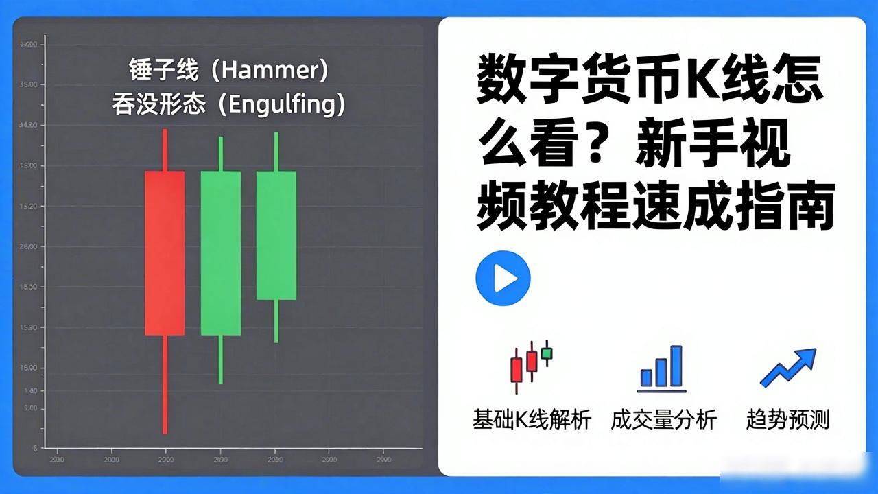 数字货币K线怎么看？新手视频教程速成指南