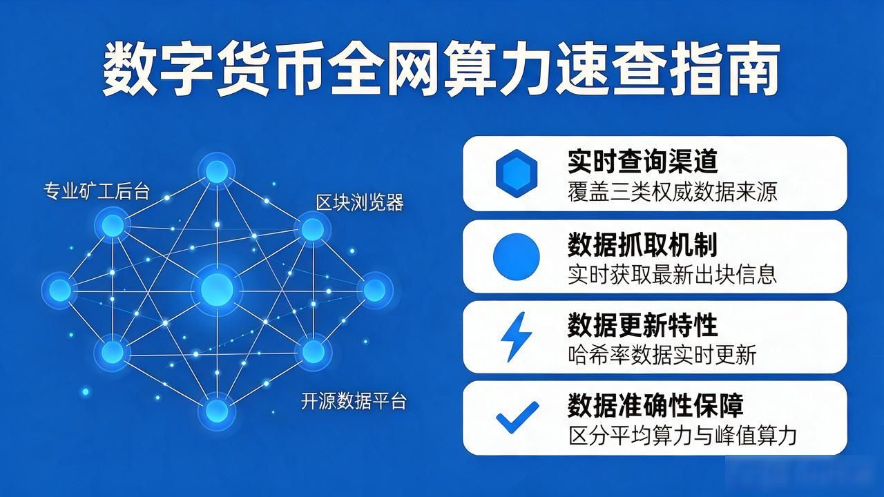 数字货币全网算力速查指南