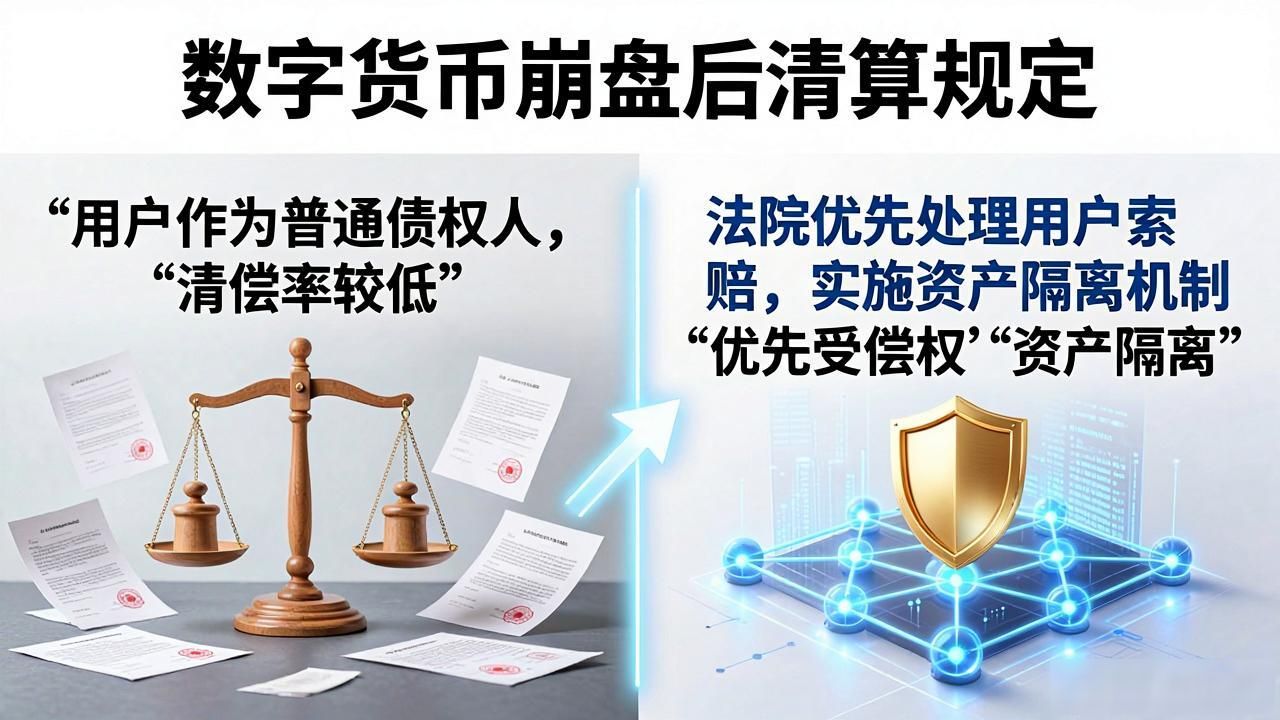 数字货币崩盘后谁赔钱？最新清算规定详解