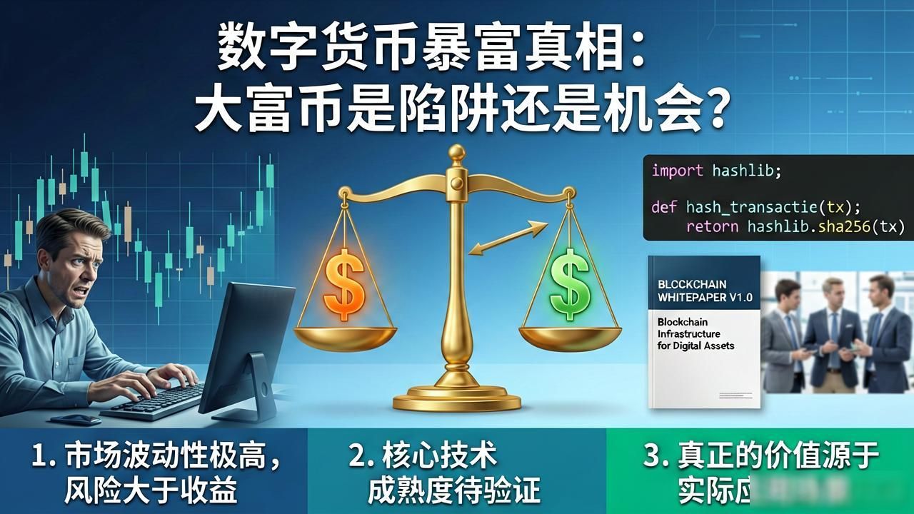 数字货币暴富真相：大富币是陷阱还是机会？