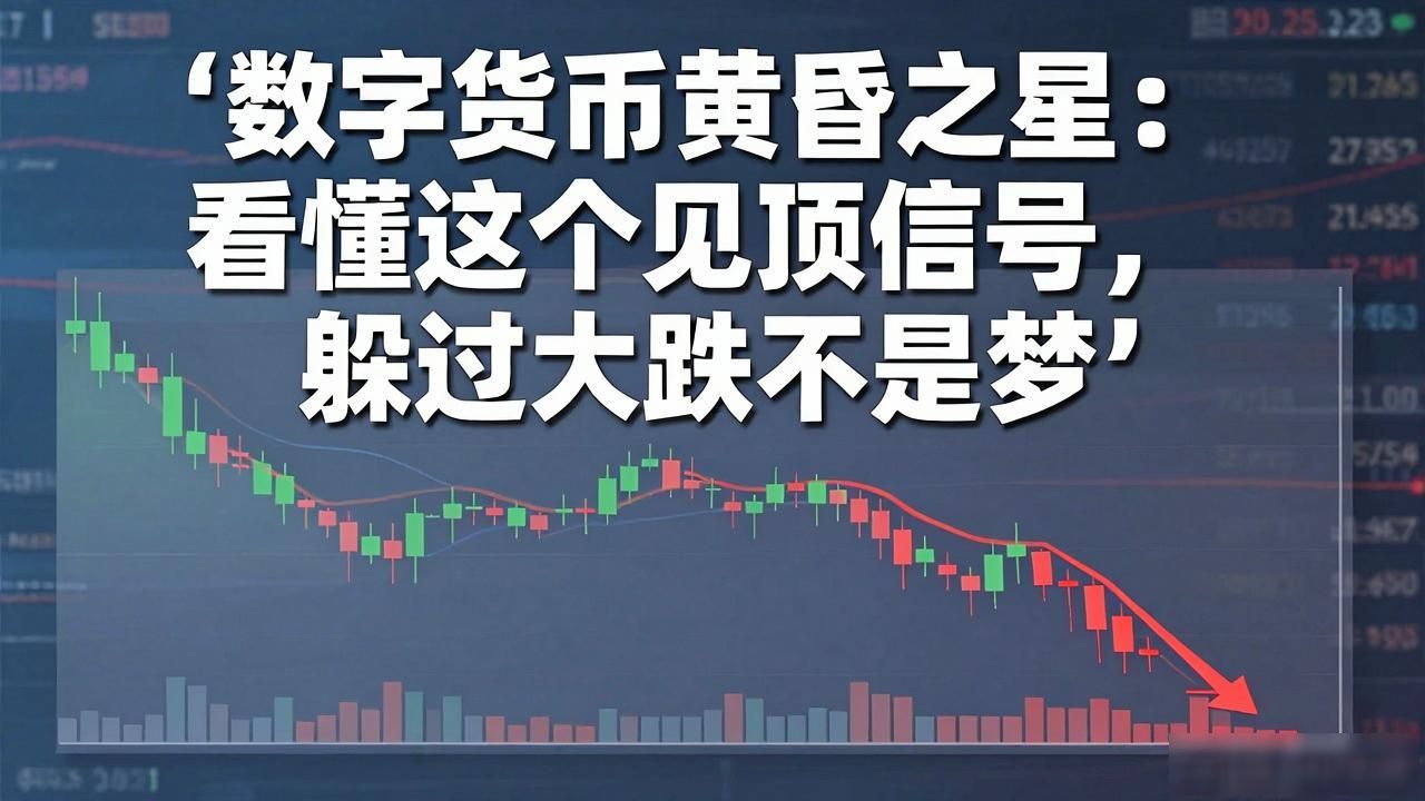 数字货币黄昏之星：看懂这个见顶信号，躲过大跌不是梦