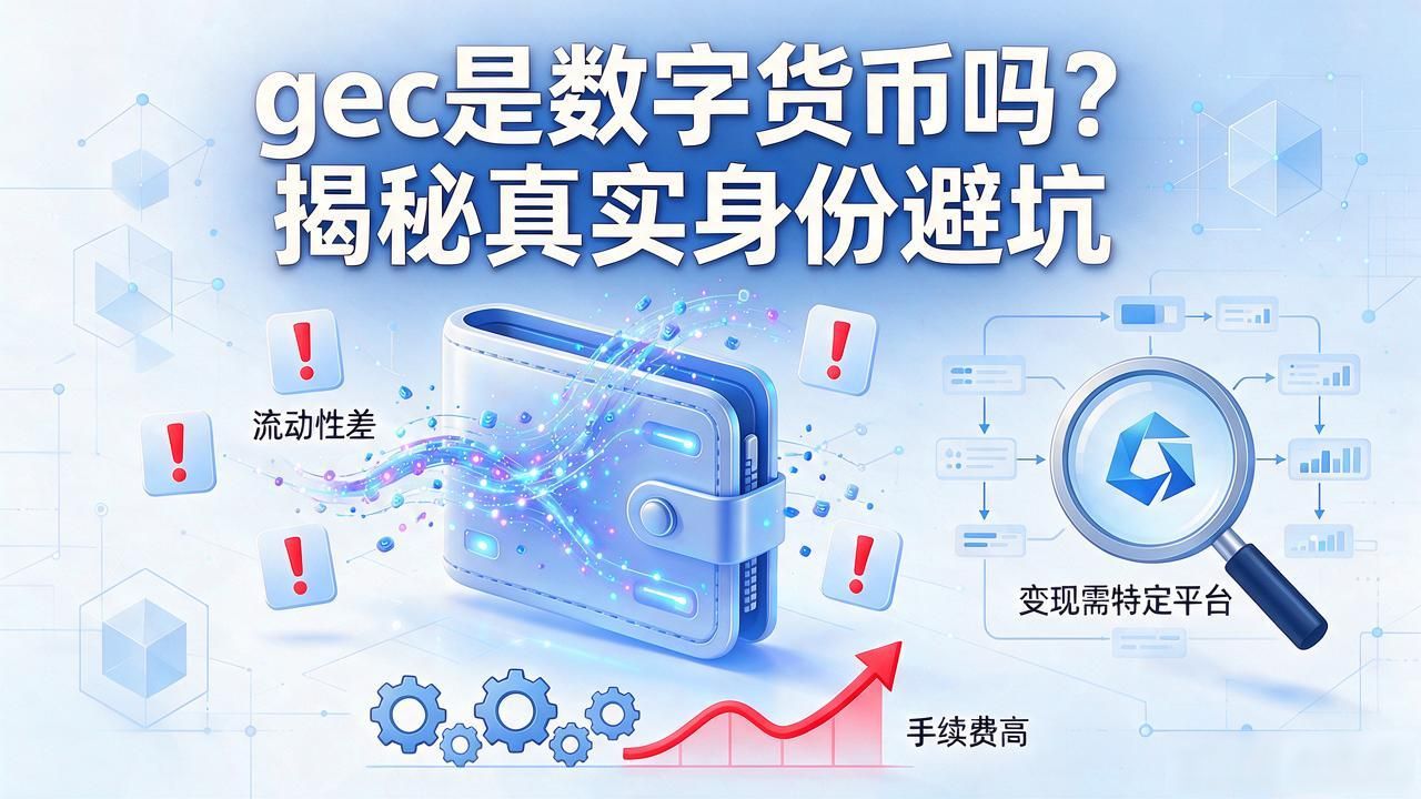 gec是数字货币吗？揭秘真实身份避坑
