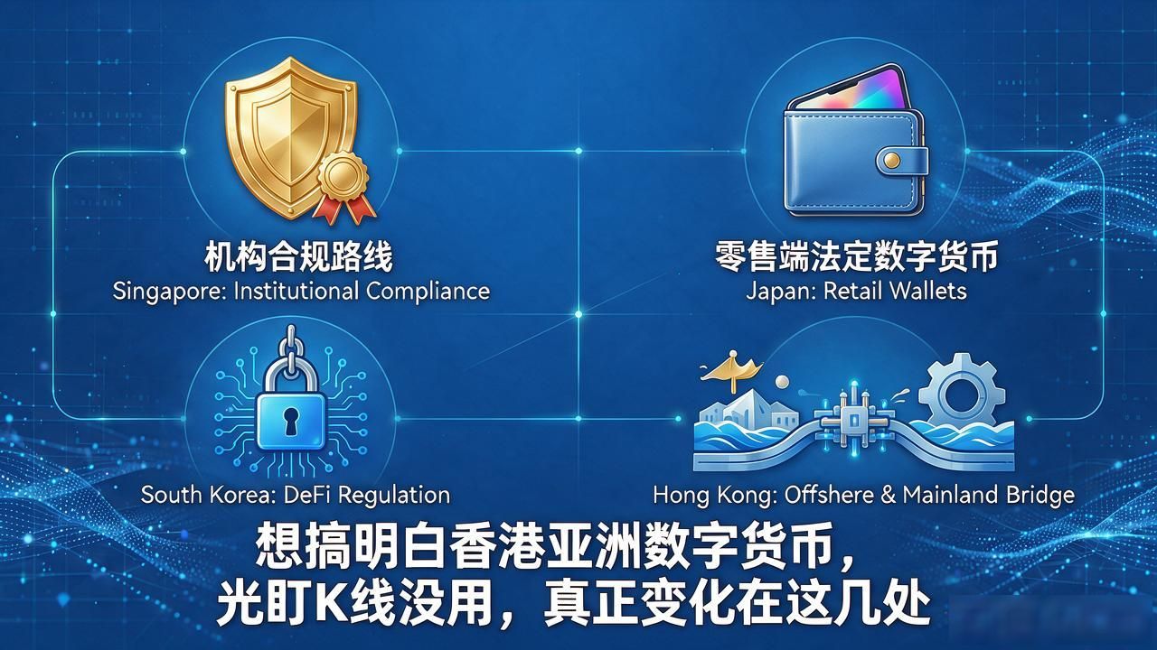 想搞明白香港亚洲数字货币，光盯K线没用，真正变化在这几处