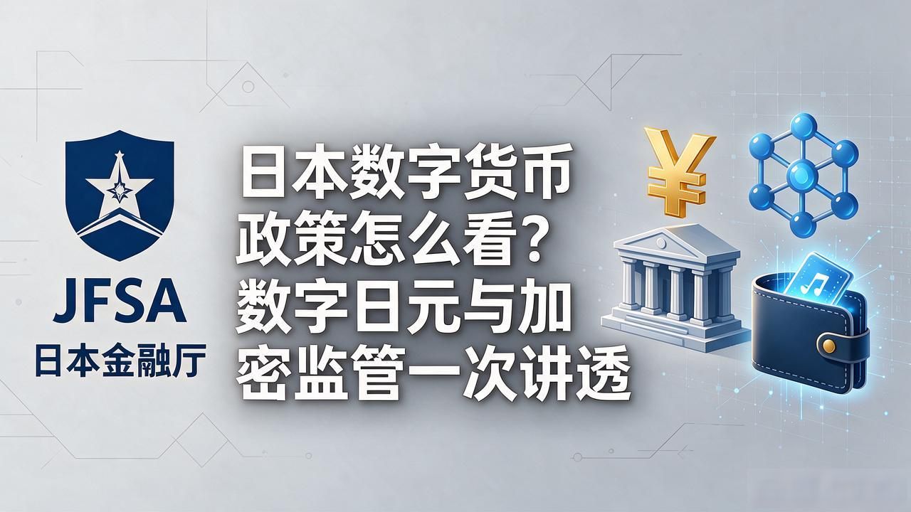 日本数字货币政策怎么看？数字日元与加密监管一次讲透