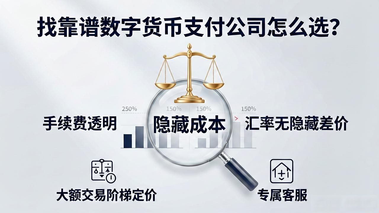 找靠谱数字货币支付公司怎么选？