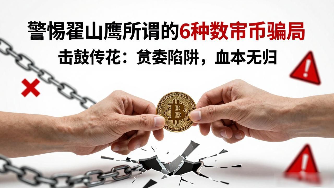 警惕翟山鹰所谓的6种数字货币骗局
