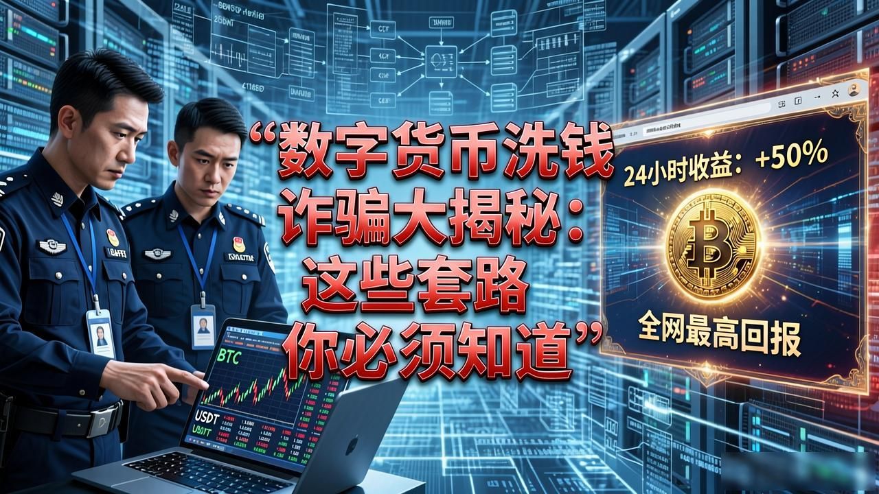 数字货币洗钱诈骗大揭秘：这些套路你必须知道