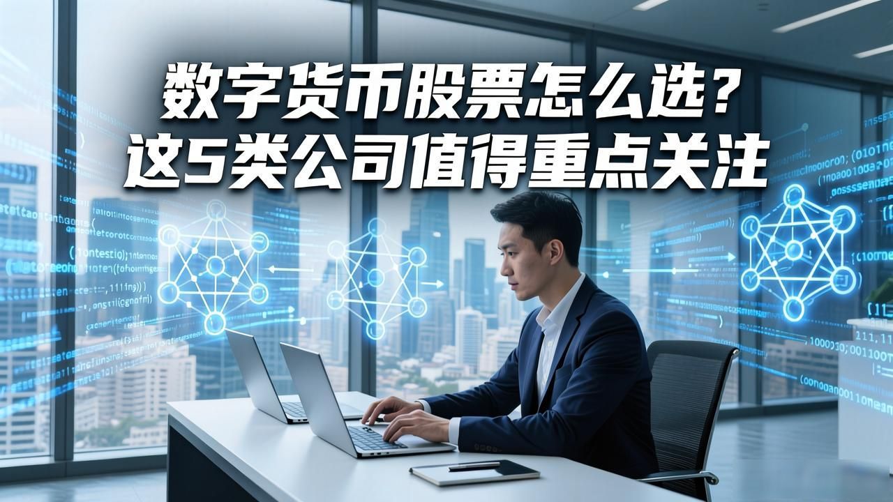 数字货币股票怎么选？这5类公司值得重点关注