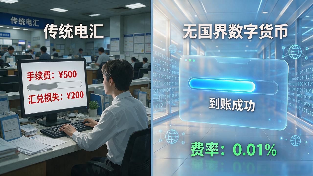 无国界数字货币指的是什么，跨境打款的人早该弄明白了
