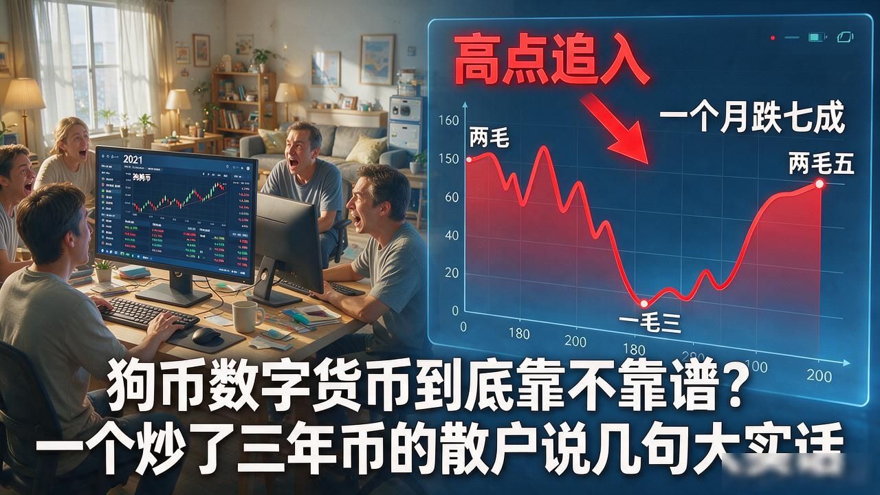 狗币数字货币到底靠不靠谱？一个炒了三年币的散户说几句大实话