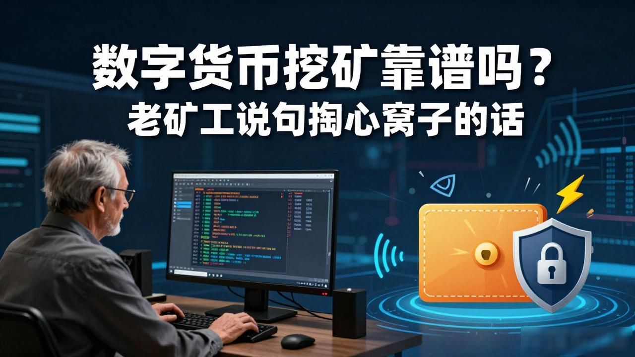数字货币挖矿靠谱吗？老矿工说句掏心窝子的话