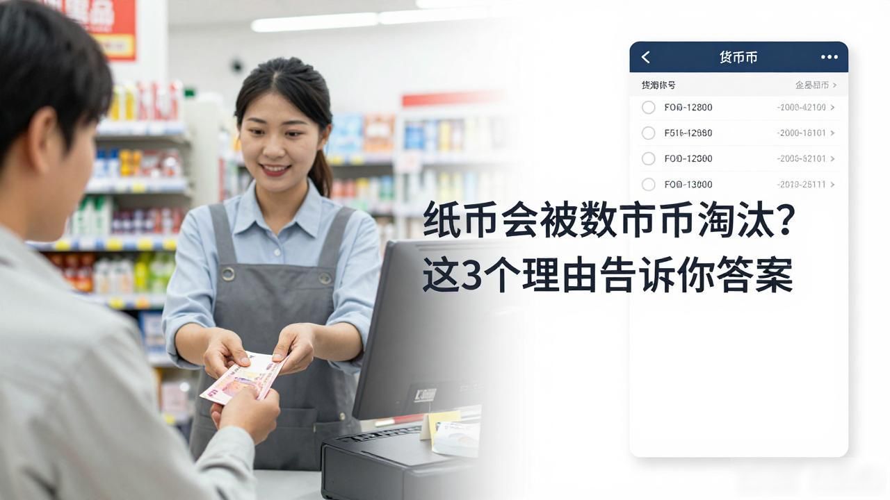 纸币会被数字货币淘汰吗？这3个理由告诉你答案