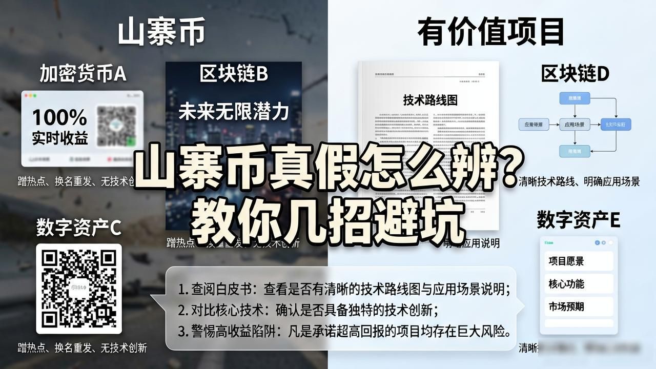 山寨币真假怎么辨？教你几招避坑