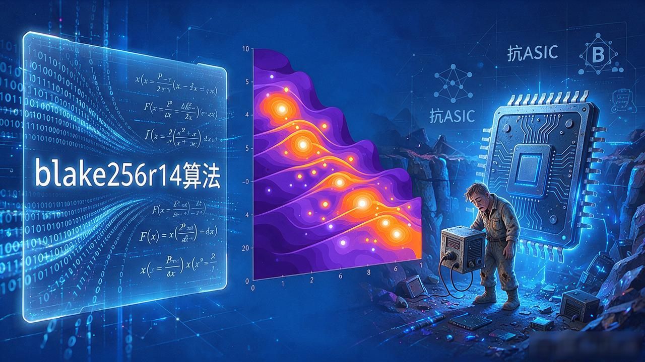 blake256r14是啥？搞数字货币挖矿你得先搞懂这算法