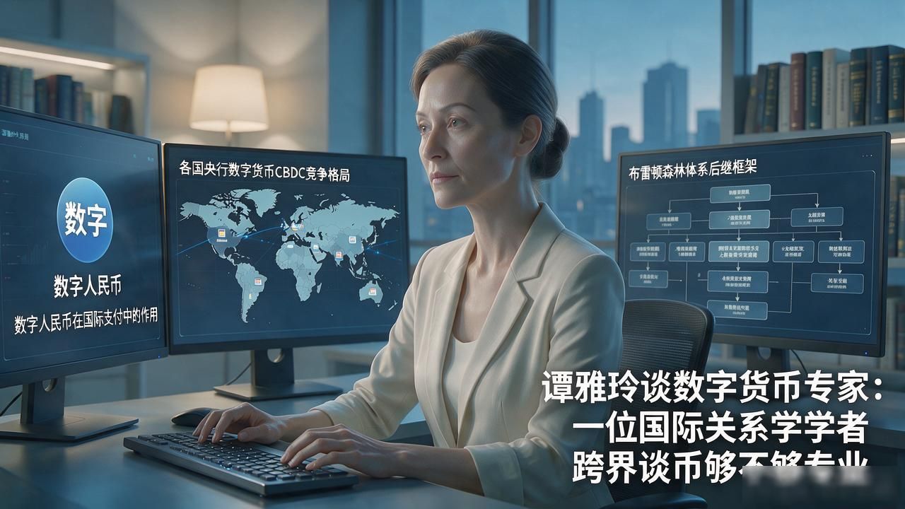 谭雅玲谈数字货币专家：一位国际关系学者跨界谈币够不够专业