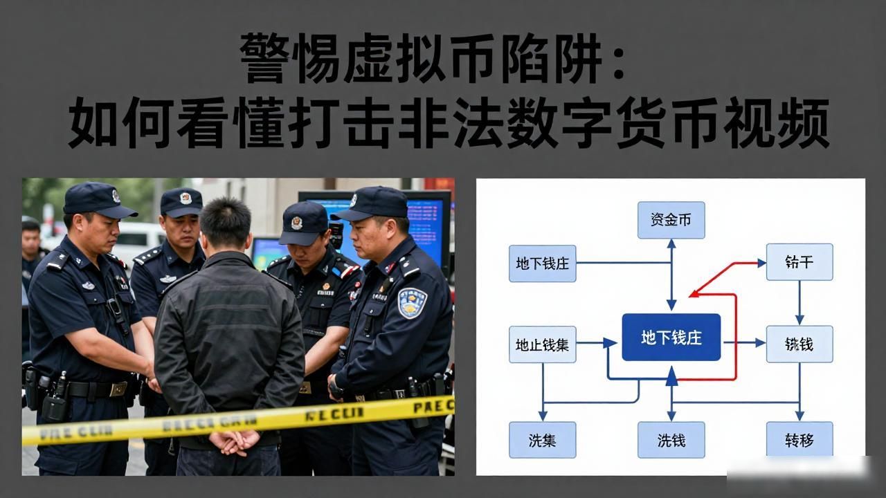 警惕虚拟币陷阱：如何看懂打击非法数字货币视频