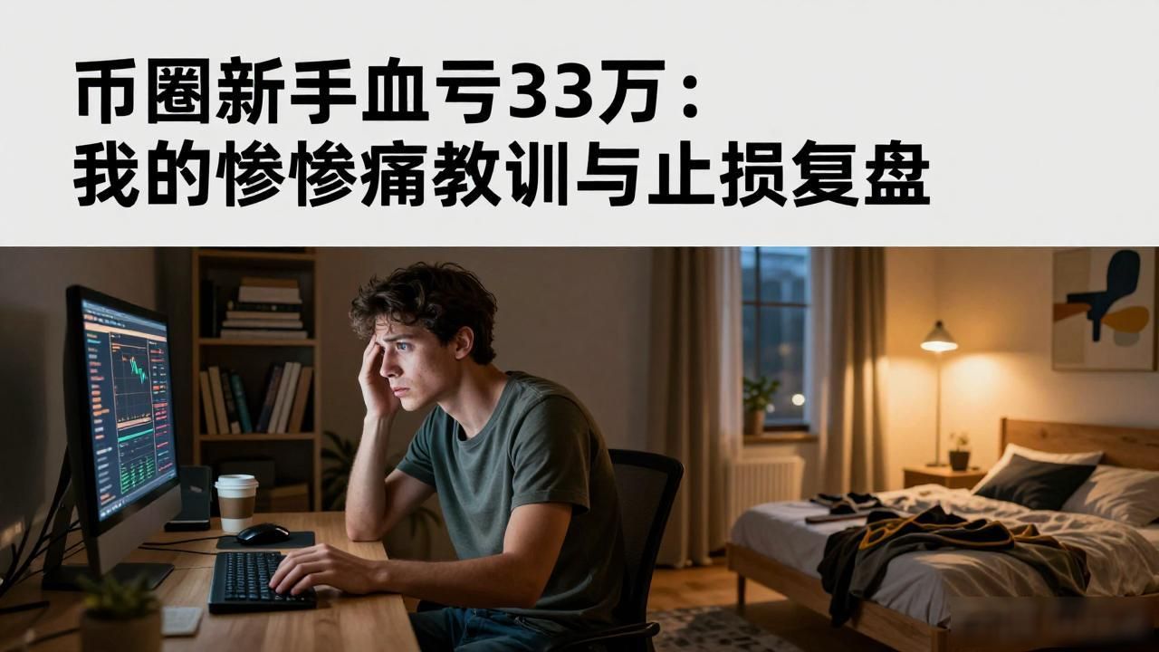 币圈新手血亏3万：我的惨痛教训与止损复盘