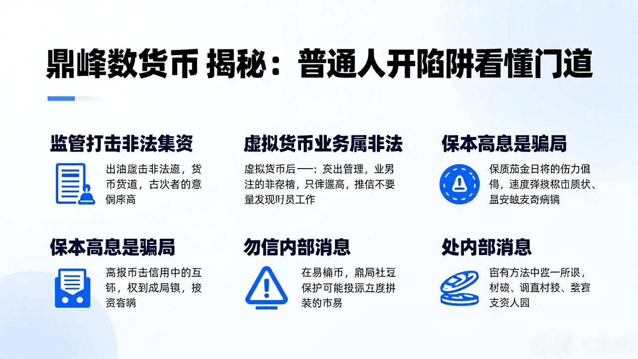鼎峰数字货币揭秘：普通人如何避开陷阱看懂门道