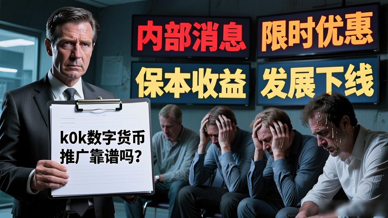 k0k数字货币推广靠谱吗？资深金融记者为你揭开真相