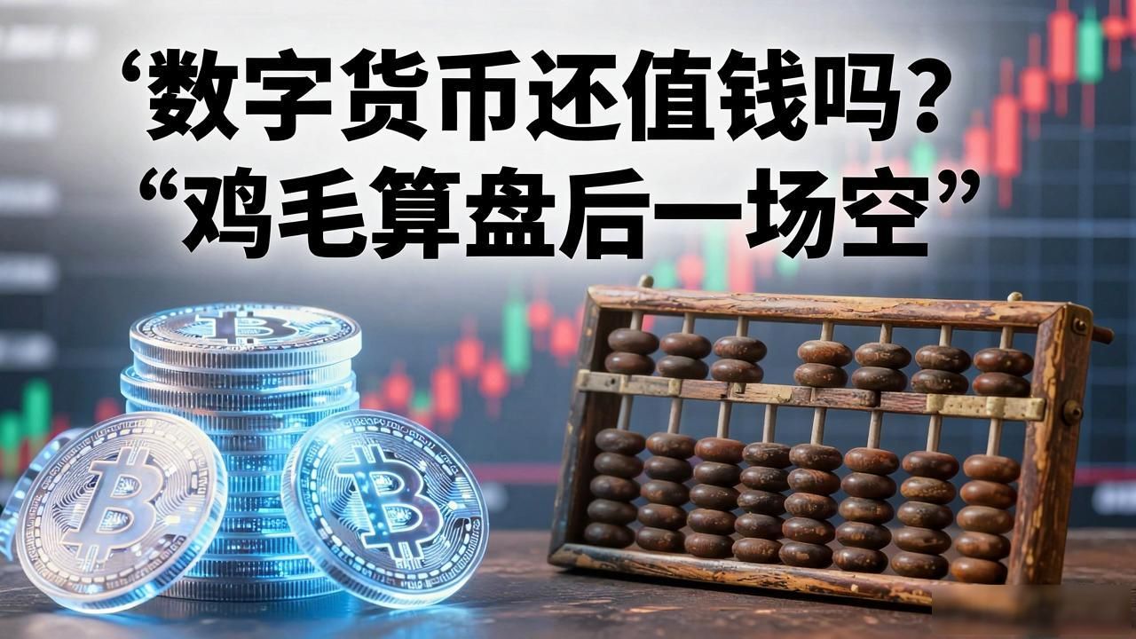 数字货币还值钱吗？鸡毛算盘后一场空