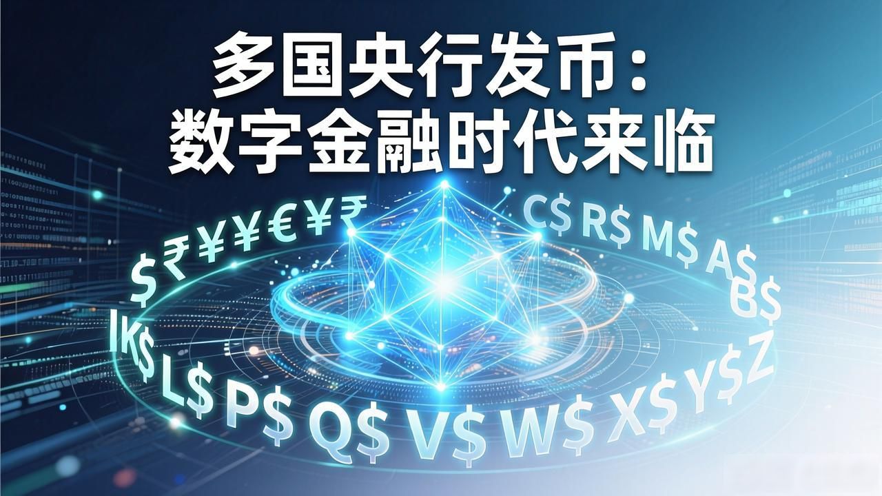 多国央行发币：数字金融时代来临