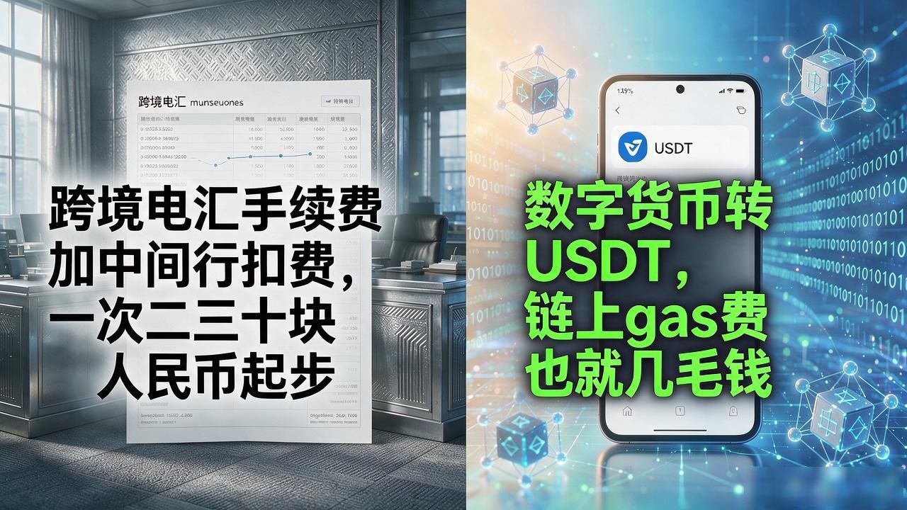 试了一圈跨境转账方式，兜兜转转还是用数字货币好，收钱汇钱都痛快