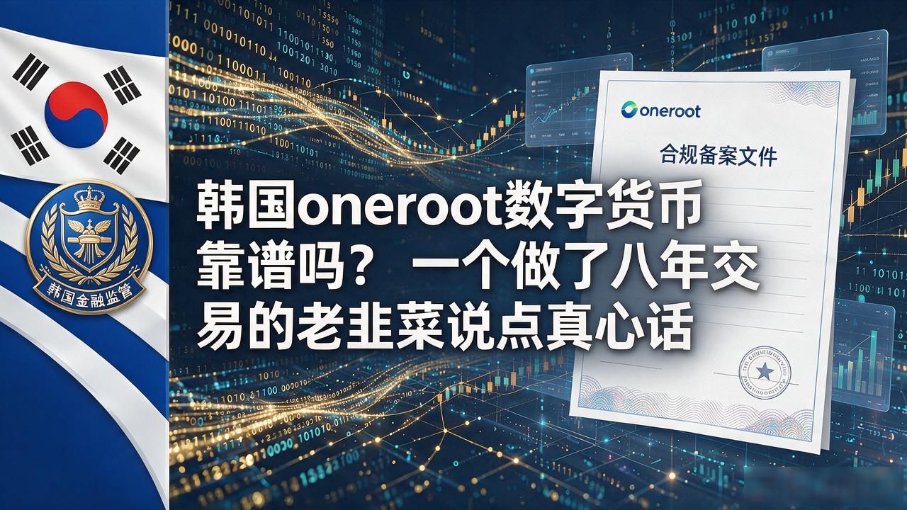 韩国oneroot数字货币靠谱吗？一个做了八年交易的老韭菜说点真心话
