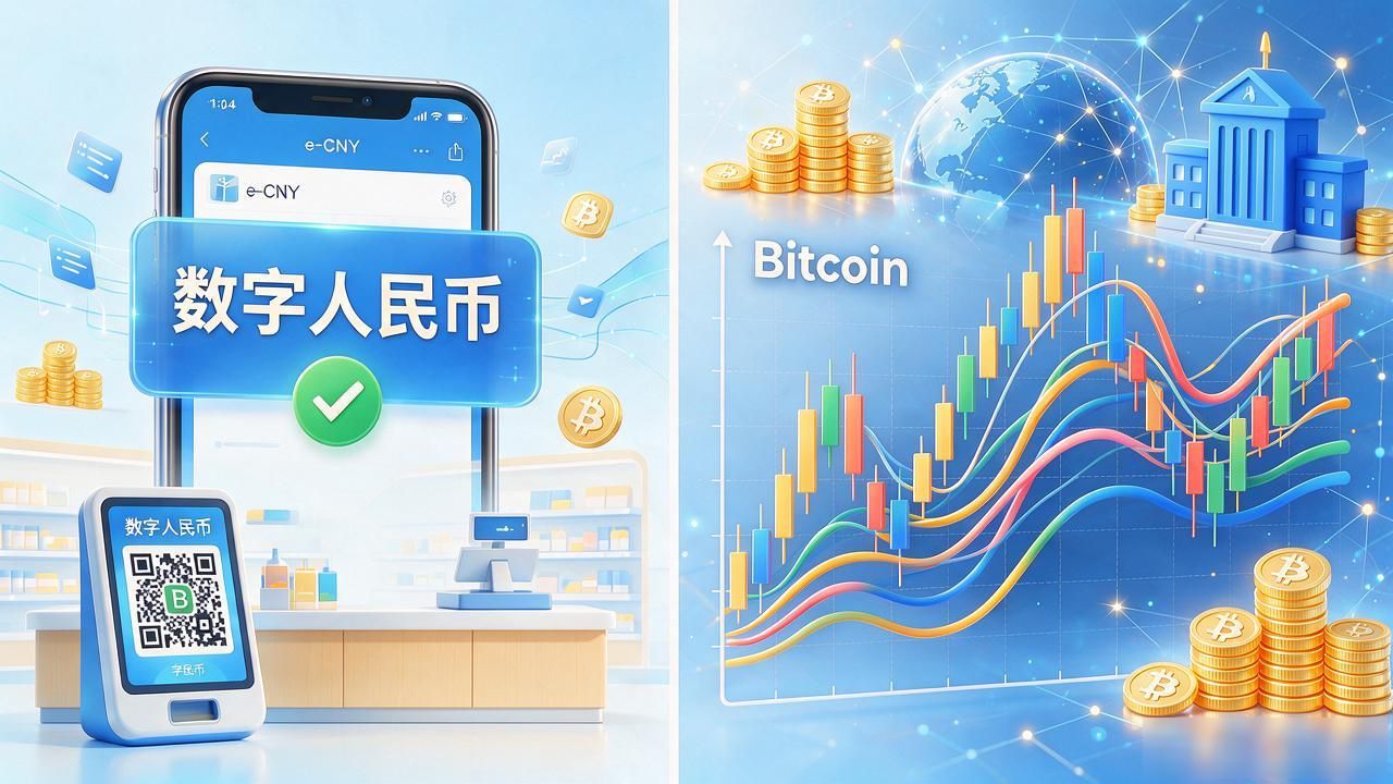 数字货币现在啥情况？数字人民币落地、比特币震荡，说点实在的