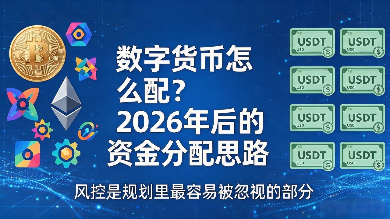 数字货币怎么配？2026年后的资金分配思路