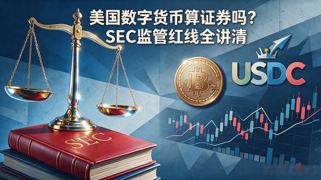 美国数字货币算证券吗？SEC监管红线全讲清