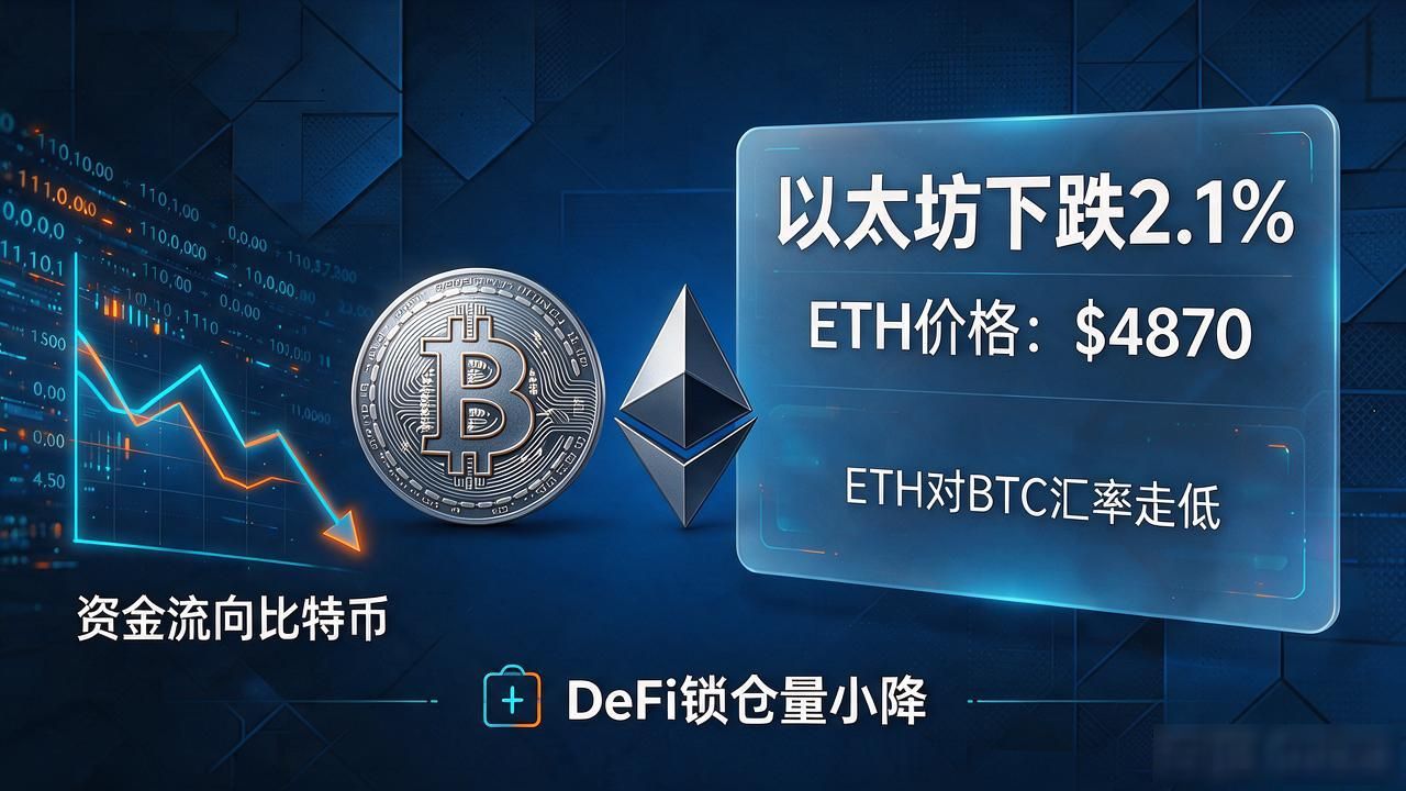 比特币以太坊今天涨了还是跌了？主要数字货币今日走势速览