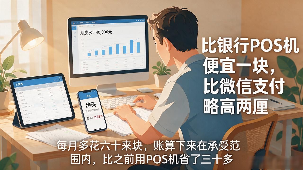 维码数字货币怎么收费？开了三年网店的小商户算笔明白账