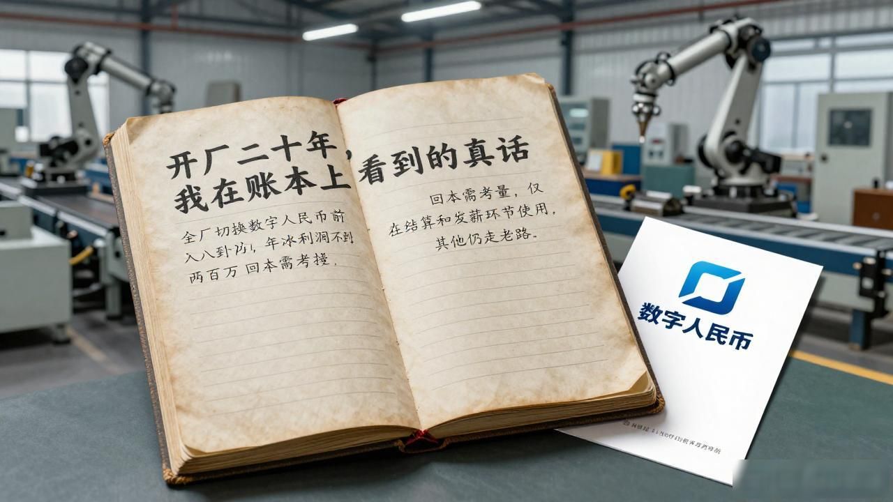 数字货币和实体企业：开厂二十年，我在账本上看到的真话