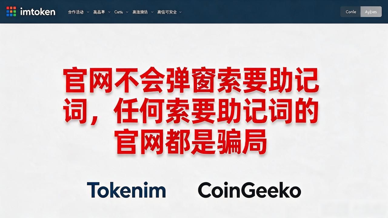 imtoken官网链接怎么找？认准入口别装错钱包