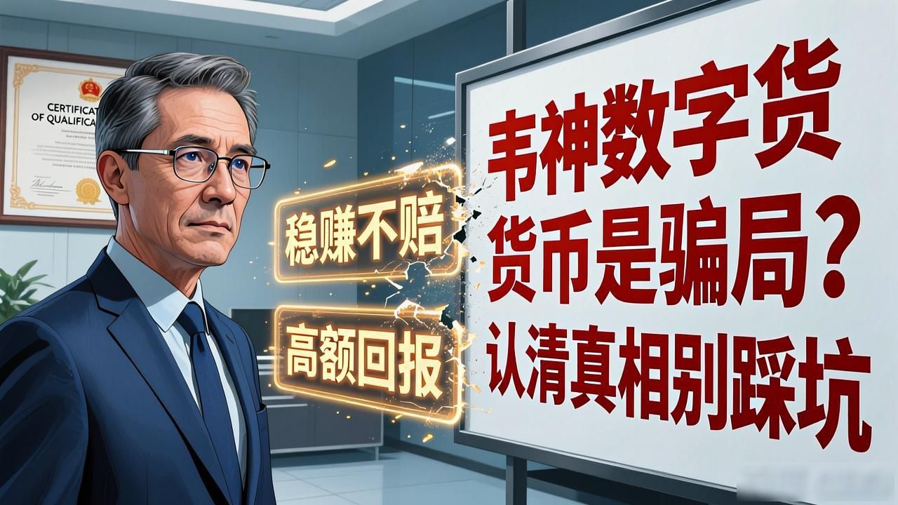 韦神数字货币是骗局？认清真相别踩坑