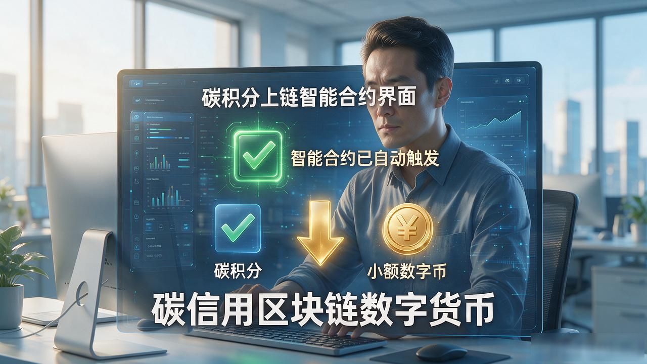 碳信用区块链数字货币：中小企业主怎么把碳积分变成可流通的数字币