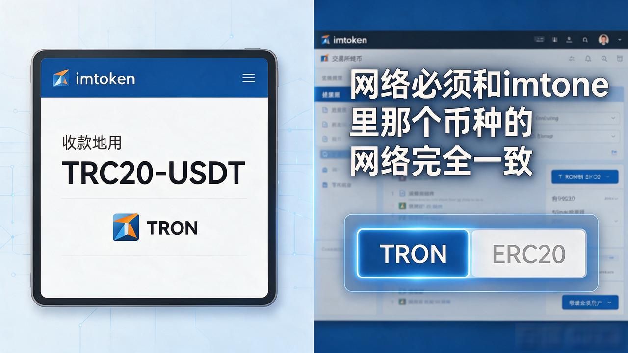 imtoken怎么转币进去？收款地址和网络这两步千万别搞混