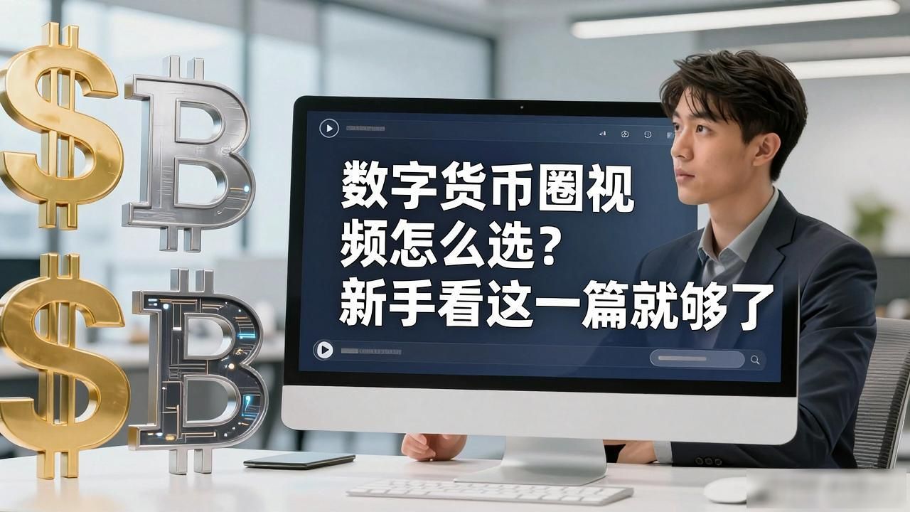 数字货币圈视频怎么选？新手看这一篇就够了