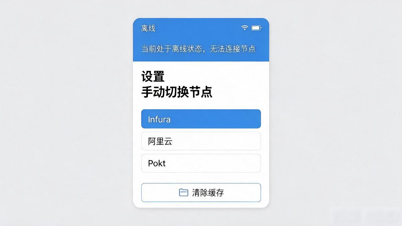 imtoken老是提示离线，八成是这两步你没做对