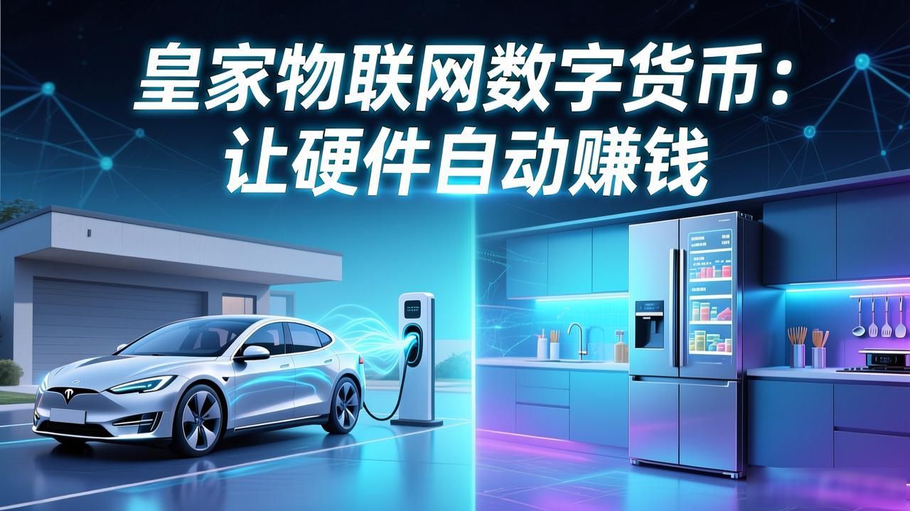 皇家物联网数字货币：让硬件自动赚钱