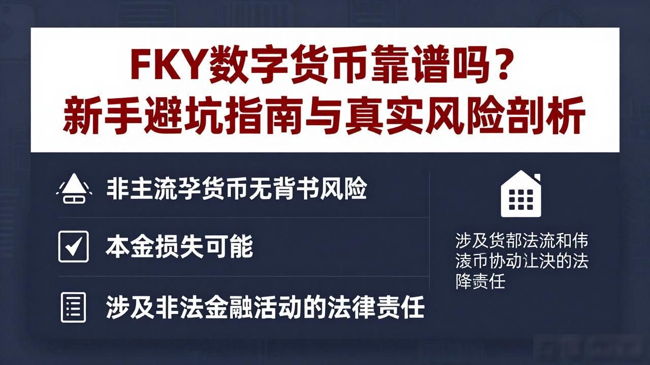FKY数字货币靠谱吗？新手避坑指南与真实风险剖析
